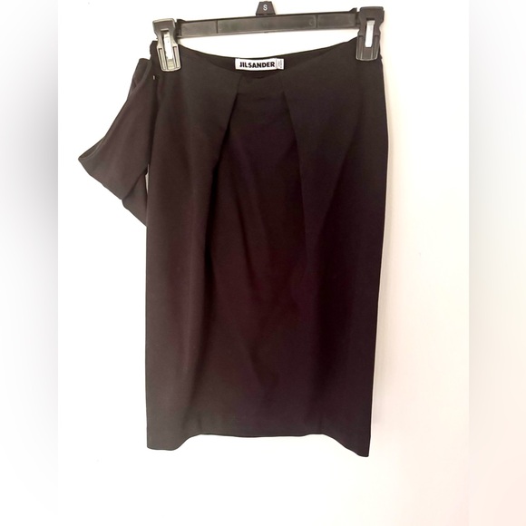 Jil Sander Black Pencil Skirt - Picture 3 of 10